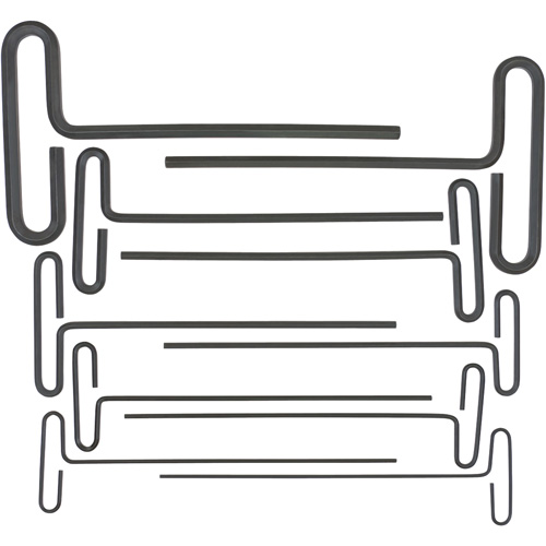 Loop T-Handle Hex Key Set, 10 Pcs., Imperial Chandler Sales