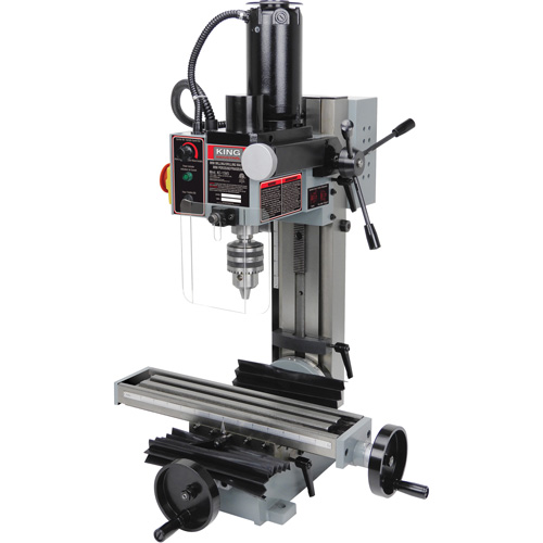 Mini Milling & Drilling Machine, 2 Speeds, 1/2" Drilling Capacity Chandler Sales
