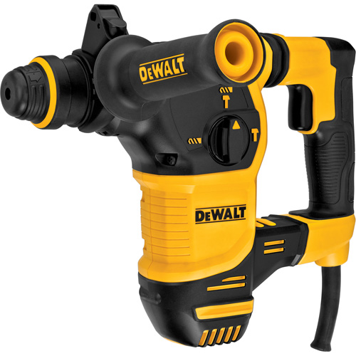 Marteau rotatif SDS Plus en forme de L, 3/16" - 7/8", 8,5 A, 0-5200 coups/min Coups/min, 0-1150 tr/min Tr/min, 2,58 lb-pi Chandler Sales