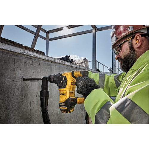 Marteau rotatif SDS Plus en forme de L, 3/16" - 7/8", 8,5 A, 0-5200 coups/min Coups/min, 0-1150 tr/min Tr/min, 2,58 lb-pi Chandler Sales
