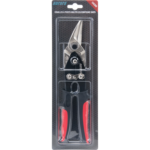 Cisailles &agrave; pivots multiples, Longueur de coupe de 1-3/8", Coupe Gauche Chandler Sales