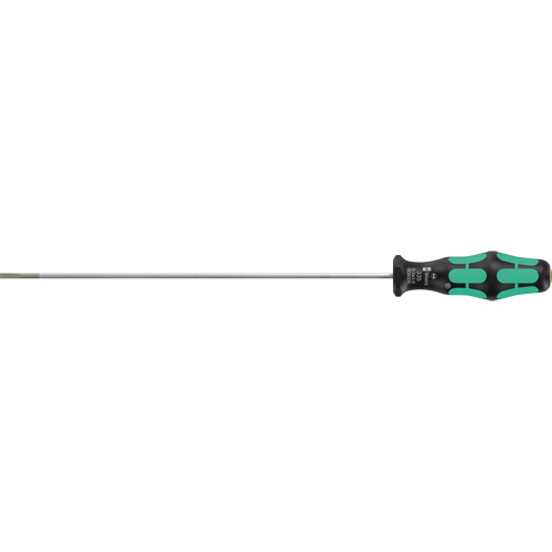 Tournevis &agrave; fente, Tige de 1/8", 8" lo, Prise en Coussin&eacute;e Chandler Sales