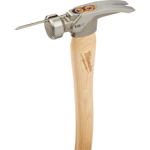Marteau de charpente &agrave; face usin&eacute;e, 19 oz., Prise en Bois, 16" lo Chandler Sales
