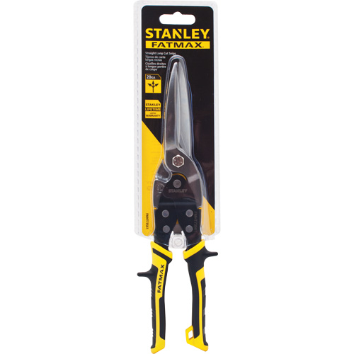 Fatmax&reg; Long Cut Snips, 3-9/50" Cut Length, Straight Cut Chandler Sales