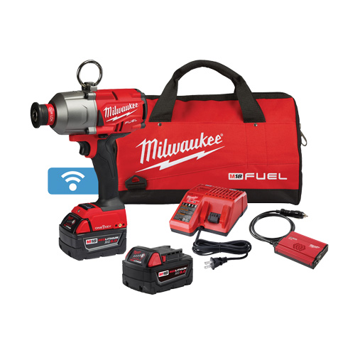 Ensemble cl&eacute; &agrave; chocs &agrave; couple &eacute;lev&eacute; utilitaire M18 Fuel avec One-Key, 18 V, Mandrin 7/16" Chandler Sales