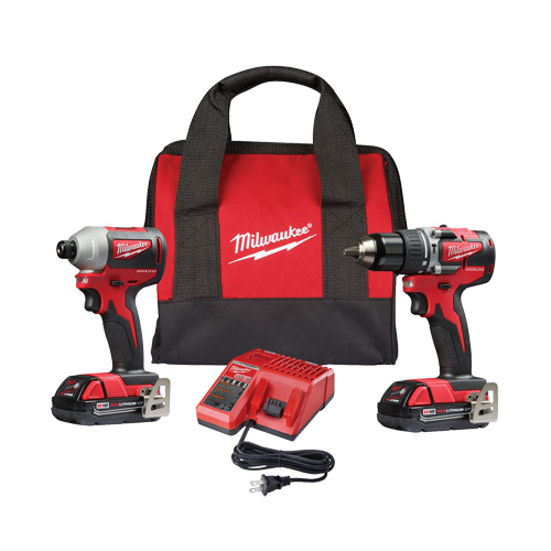 M18 2-Tool Combo Kit, Lithium-Ion, 18 V Chandler Sales