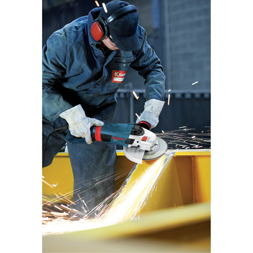 High Performance Large Angle Grinder, 9", 120 V, 15 A, 6500 RPM Chandler Sales