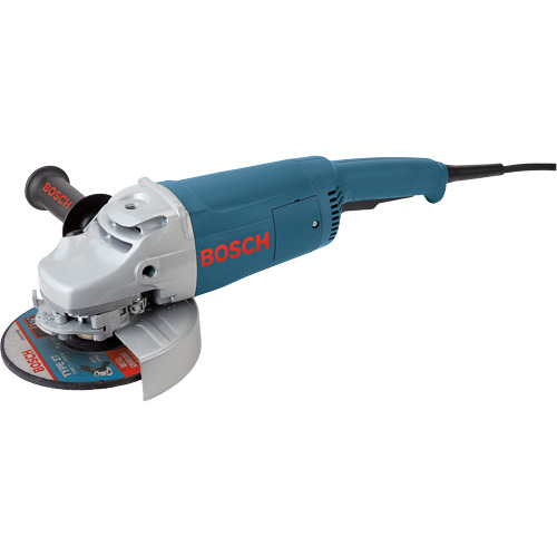 Large Angle Grinder with Rat Tail Handle, 7", 120 V, 15 A, 6500 RPM Chandler Sales
