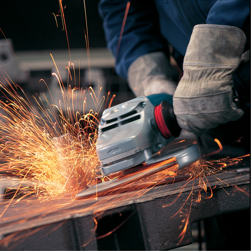 Large Angle Grinder with Rat Tail Handle, 7", 120 V, 15 A, 6500 RPM Chandler Sales