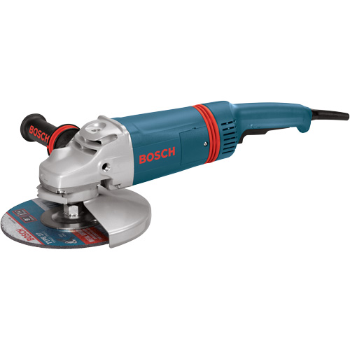 Large Angle Grinder with Rat Tail Handle, 9", 120 V, 15 A, 6000 RPM Chandler Sales