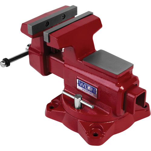 Utility HD Bench Vise, 6-1/2" Jaw Width, 4-1/4" Throat Depth Chandler Sales