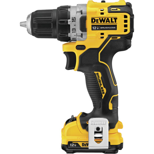 Trousse de perceuse-visseuse avec moteur sans brosse Xtreme, Lithium-ion, 12 V, Mandrin 3/8", Couple 250 UWO Chandler Sales