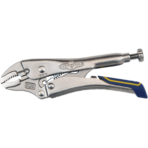 Pince-&eacute;tau avec coupe-fil Fast Release, Longueur 5", M&acirc;choire courb&eacute;e Chandler Sales