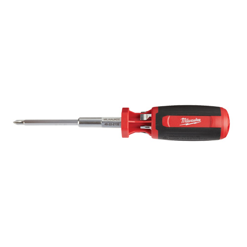 9-in-1 Square Drive Multi-Bit Driver, 9" L, Cushion Grip Handle Chandler Sales