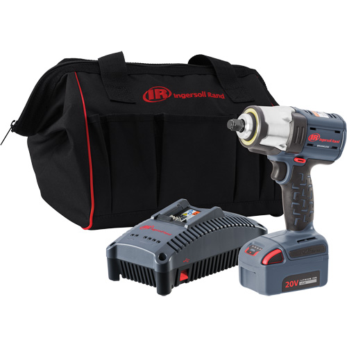 IQv20 Compact Cordless Impact Wrench Kit, 20 V, 1/2" Socket Chandler Sales