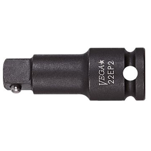 Pin Lock Impact Socket Extension, Impact, 3/8" Drive, 1-3/8" L Chandler Sales