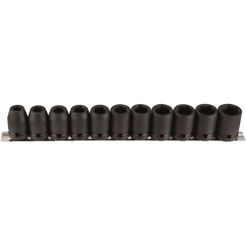 Socket Set, 11 Pcs, Impact, 1/2" Drive Size Chandler Sales