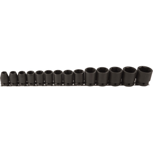 Socket Set, 14 Pcs, Impact, 1/2" Drive Size Chandler Sales