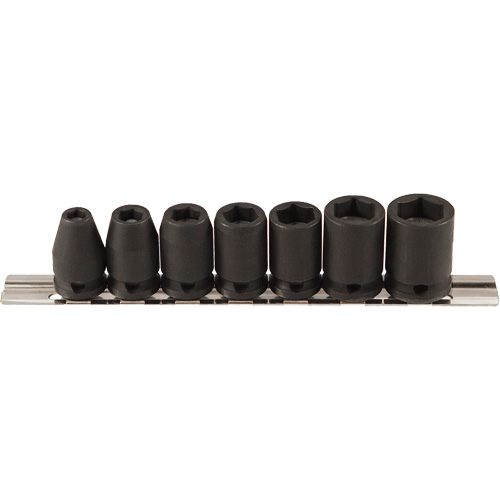 Magnetic Socket Set, 7 Pcs, Impact, 3/8" Drive Size Chandler Sales