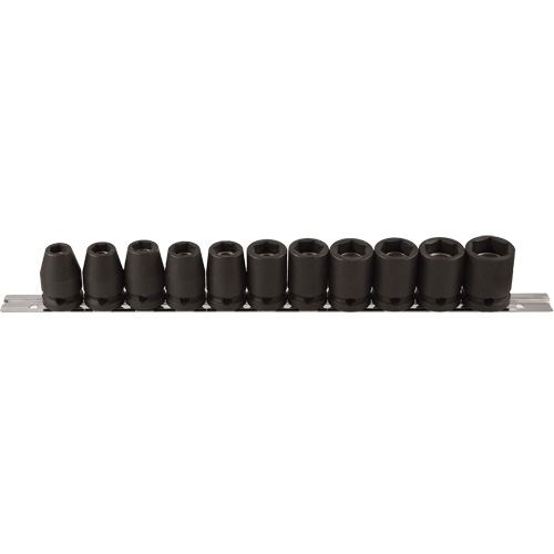 Socket Set, 11 Pcs, Impact, 1/2" Drive Size Chandler Sales
