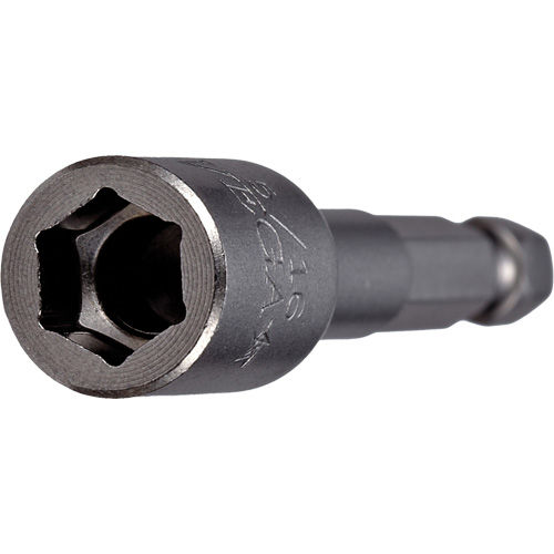 Tourne-&eacute;crou, Embout 7/16", Prise 1/4", 2-9/16" lo, Non magn&eacute;tique Chandler Sales