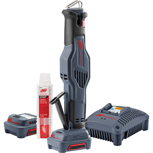 Trousse de scie alternative sans fil, 12 V, Lithium-ion Bloc-pile, 3300 coups/min Chandler Sales