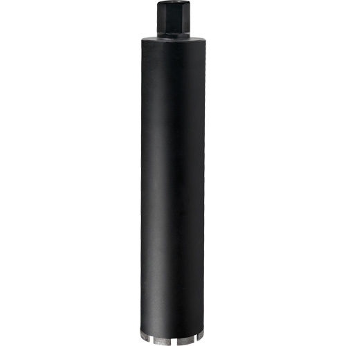 Diamond Ultra Wet Core Drill Bit, 4", 16" Depth of Cut, 1/4"-7 Thread Chandler Sales