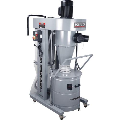 Cyclone Dust Collector, 26" x 47" x 70" Chandler Sales