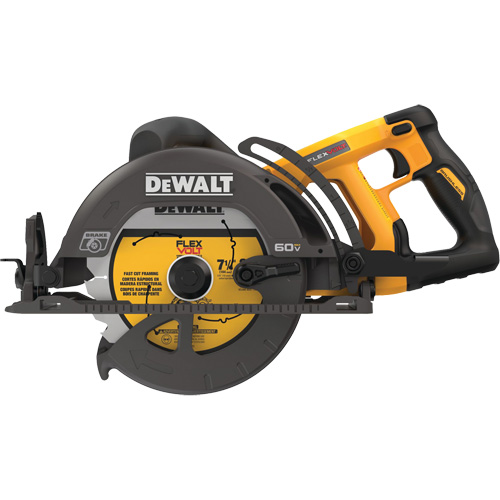 FlexVolt&reg; Worm Drive Style Saw (Tool Only), 7-1/4", 60 V Chandler Sales