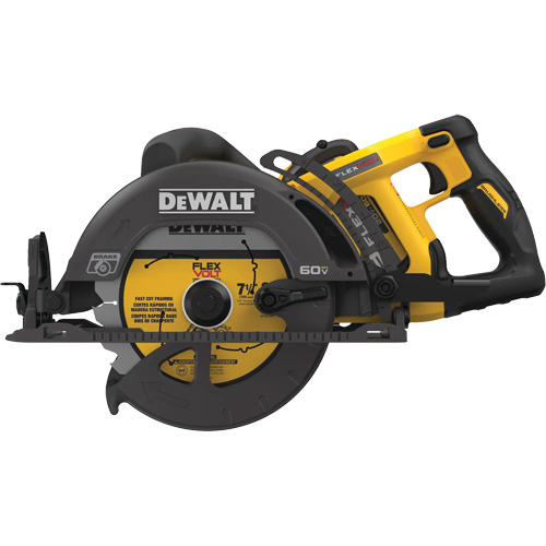 FlexVolt&reg; Worm Drive Style Saw Kit, 7-1/4", 60 V Chandler Sales