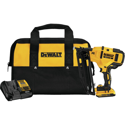 Max XR&reg; Angled Finish Nailer Kit, 20 V, Lithium-Ion Chandler Sales