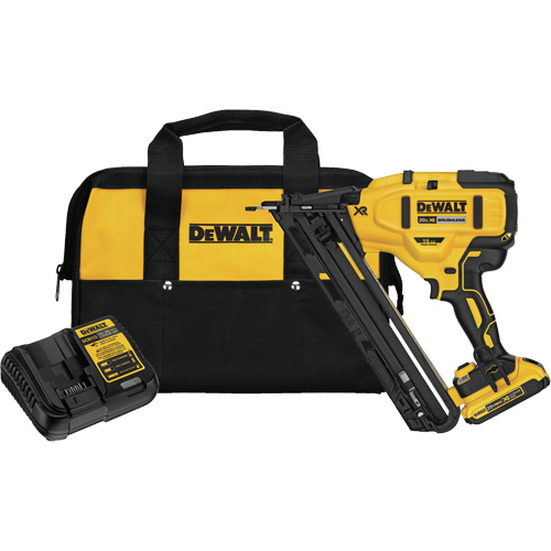 Max XR&reg; Angled Finish Nailer Kit, 20 V, Lithium-Ion Chandler Sales
