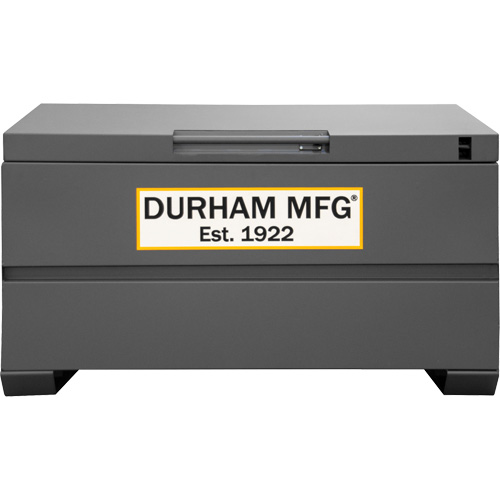 Boîte de rangement pour le chantier, 48" x 24" x 27-13/16", Acier, Gris Chandler Sales