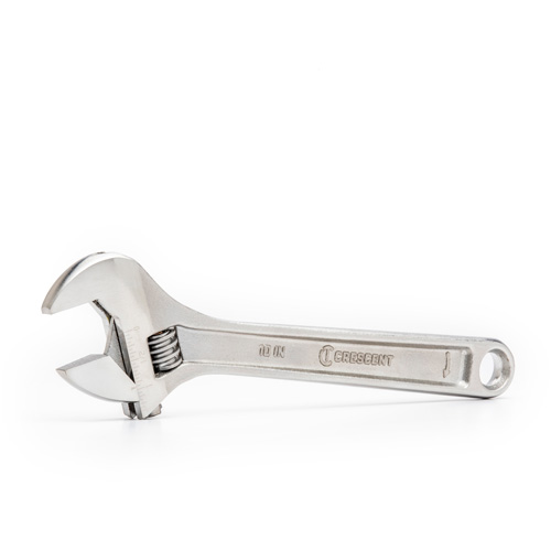 Adjustable Wrench - Boxed, 10" L, 1-5/16"/34 mm Max Width, Chrome Chandler Sales