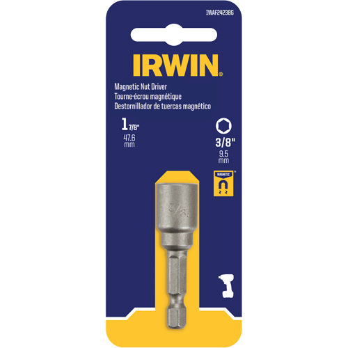 Nutsetter, 3/8" Tip, 1/4" Drive, 1-7/8" L, Magnetic Chandler Sales