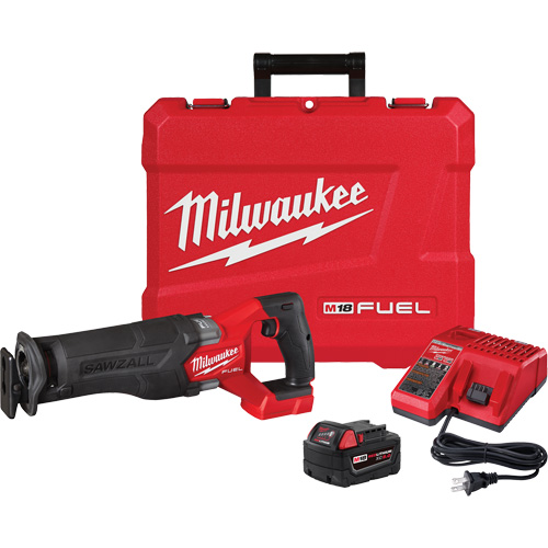M18 Fuel Sawzall&reg; Reciprocating Saw Kit, 18 V, Lithium-Ion Battery, 3000 SPM Chandler Sales