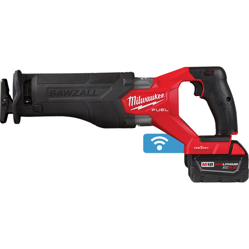 M18 Fuel Sawzall&reg; Reciprocating Saw Kit, 18 V, Lithium-Ion Battery, 3000 SPM Chandler Sales