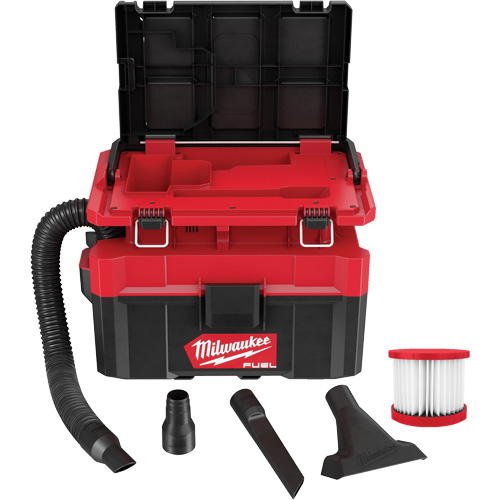 Aspirateur humide/sec sans fil M18 Fuel Packout (outil seulement), 18 V, Capacit&eacute; 2,5 gal. Chandler Sales