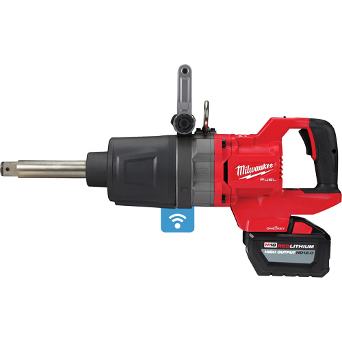 M18 Fuel D-Handle Extended Anvil High Torque Impact Wrench with One-Key Kit, 18 V, 1" Socket Chandler Sales