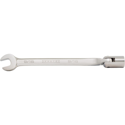 Cl&eacute; mixte &agrave; t&ecirc;te flexible, 12 pans, 3/8", Fini Satin Chandler Sales