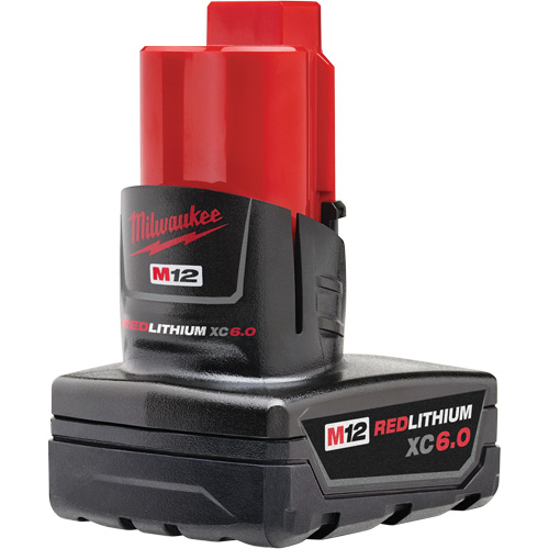 M12 Redlithium XC6.0 Battery, Lithium-Ion, 12 V, 6 Ah Chandler Sales