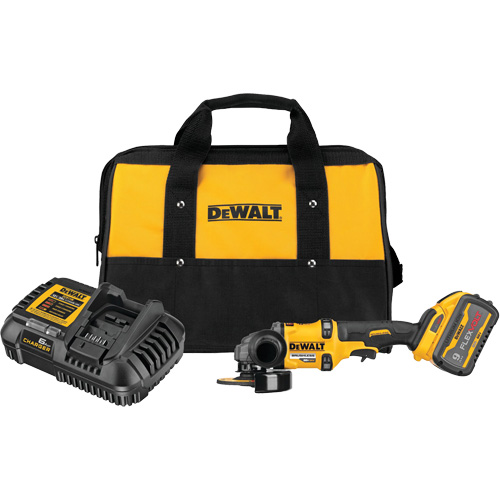 Ensemble de meuleuse sans balai FlexVolt Max avec frein antirecul, Roue de 4-1/2" - 6", 60 V Chandler Sales