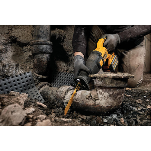Scie alternative sans balai Max FlexVolt (outil seulement), 60 V, Lithium-ion Bloc-pile, 0-3000 coups/min Chandler Sales