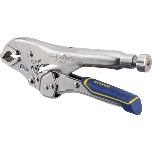 Vise-Grip&reg; Fast Release 10WR Locking Pliers with Wire Cutter, 10" Length, Curved Jaw Chandler Sales
