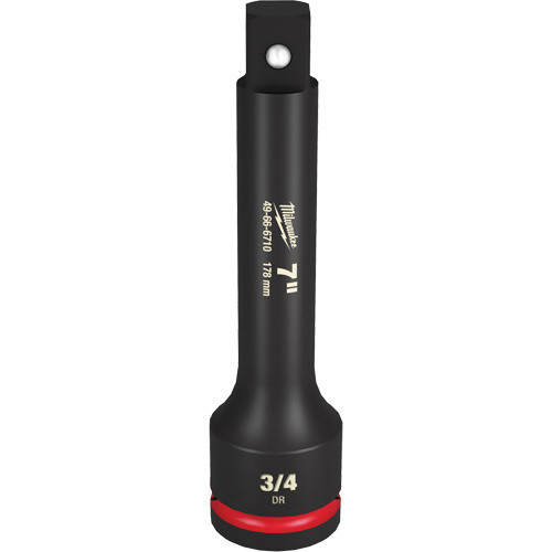 Rallonge pour douille Shockwave Impact Duty, Chocs, Prise 3/4", 7" lo Chandler Sales