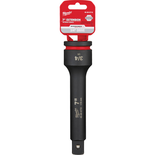Rallonge pour douille Shockwave Impact Duty, Chocs, Prise 3/4", 7" lo Chandler Sales