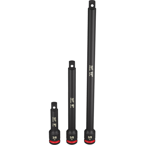 Jeu de rallonges pour douilles Shockwave Impact-Duty, Chocs, Prise 3/8", 3"/6"/10" lo Chandler Sales