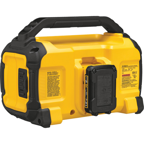 Max Jobsite Bluetooth&reg; Speaker (Tool Only), Lithium-Ion, 12 V/20 V Chandler Sales