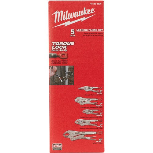 Jeu de pinces de verrouillage Torque Lock, 5 Morceaux Chandler Sales