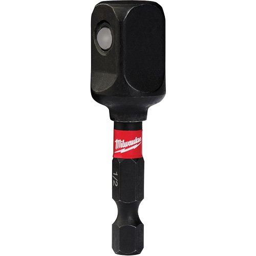 Adaptateur de douille &agrave; chocs Shockwave, 1/4" Prise, Dimension m&acirc;le 1/2", Sph&eacute;rique, 2" lo Chandler Sales